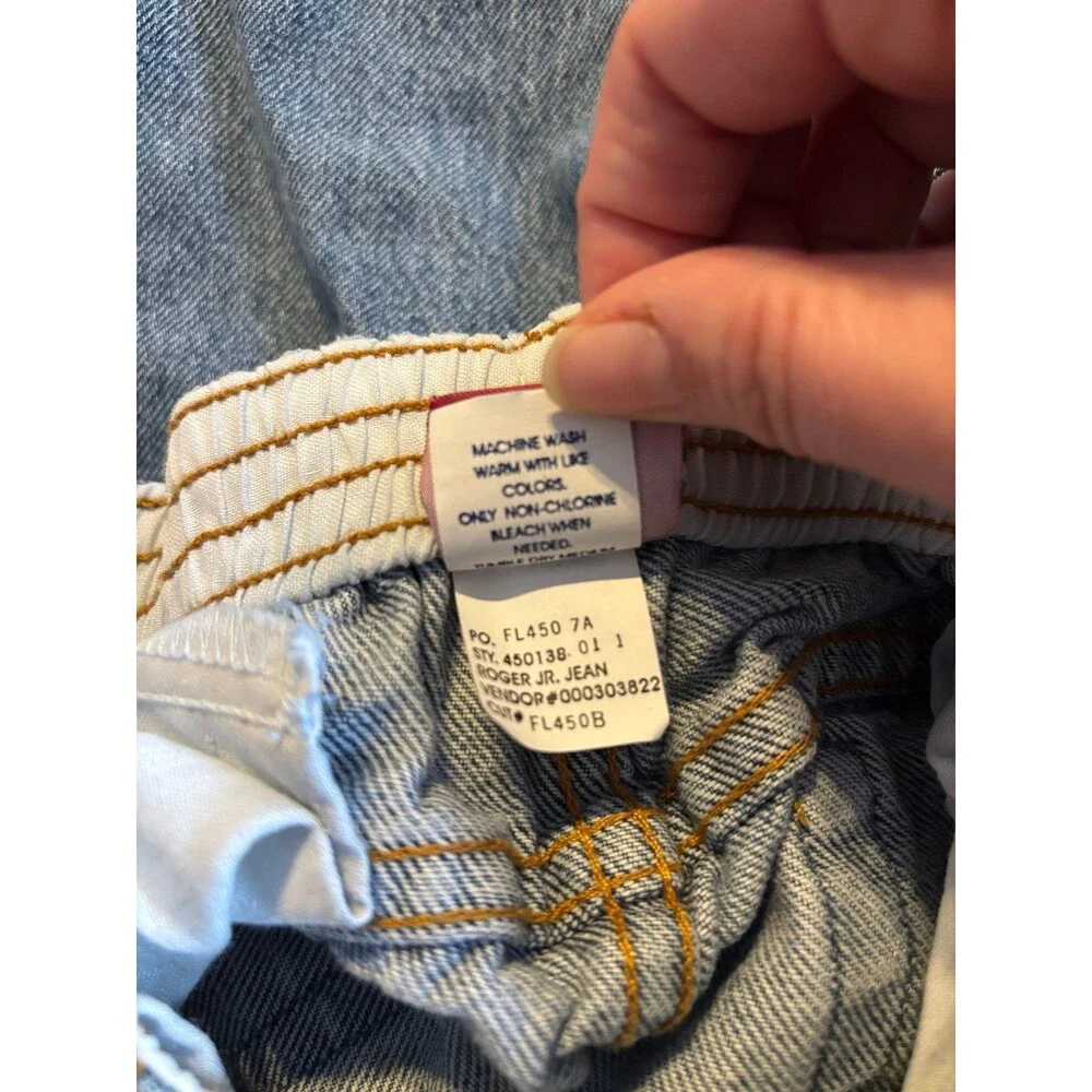 Old navy vintage 90s denim blue jeans Roger jr, HOLE 7